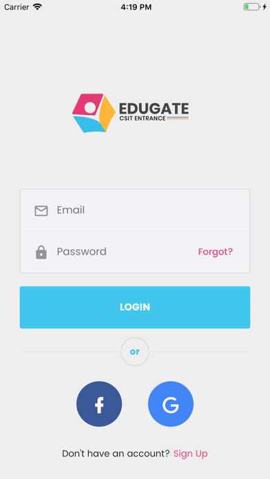 How to cancel & delete CSIT Entrance - Edugate from iphone & ipad 1