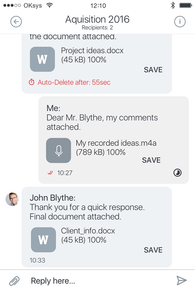 BabelApp - Encrypted Messaging screenshot 2