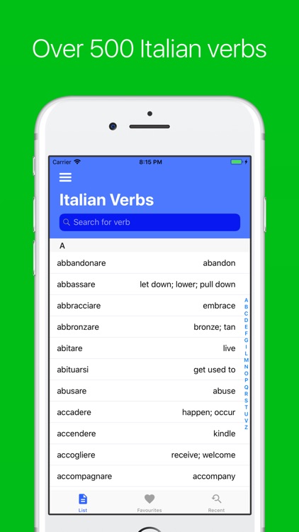 Italian Verb Conjugator Pro screenshot-7