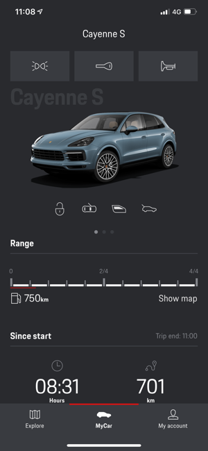 Porsche Connect App