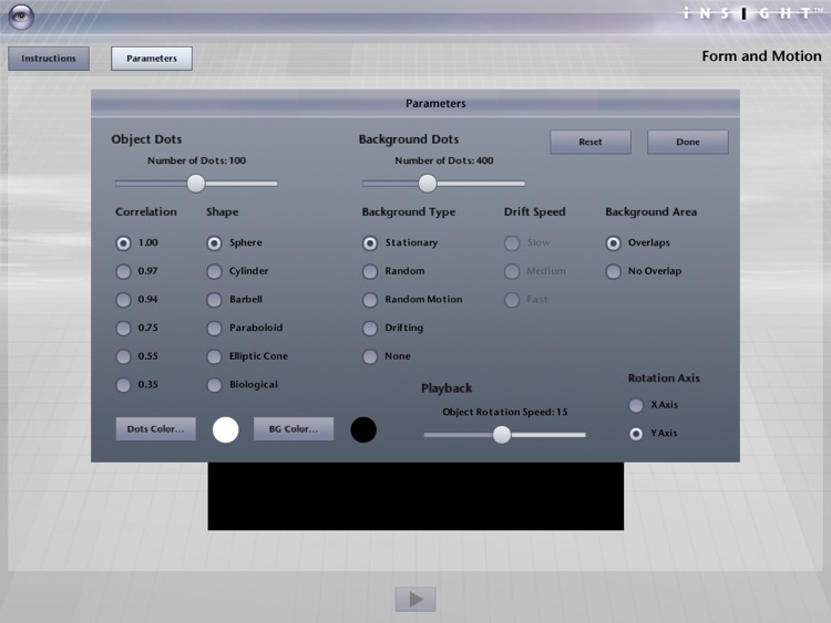 iNSIGHT Form and Motion