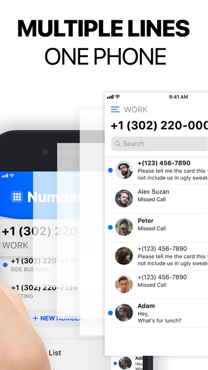 Numbers: Texting Messaging App