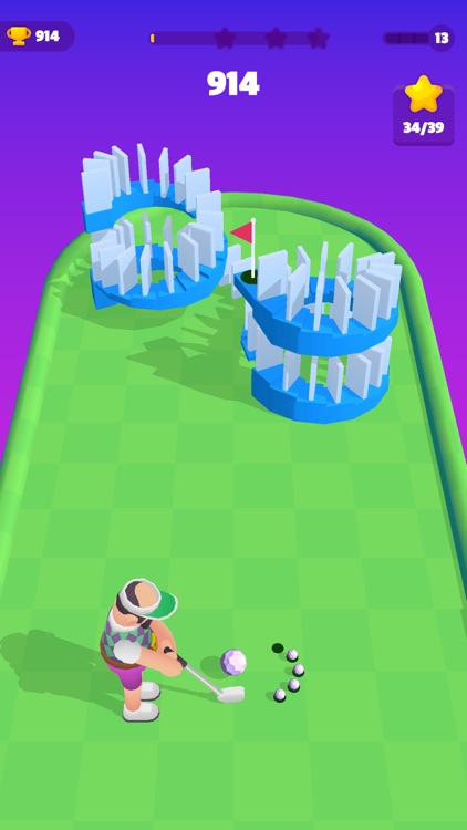 Domino Golf screenshot-4