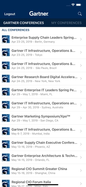 Gartner Conference Navigator(圖2)-速報App