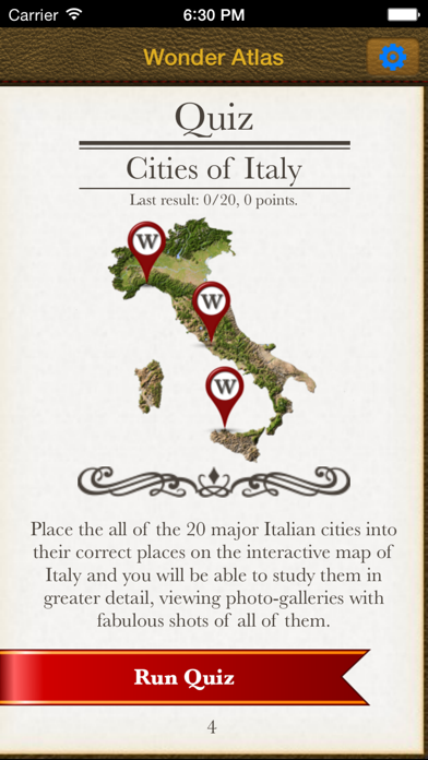 How to cancel & delete Italy. The Wonder Atlas Pro from iphone & ipad 3