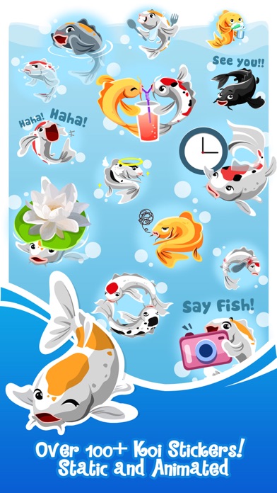 Koi Fish Emojis – Carp Sticker screenshot 2