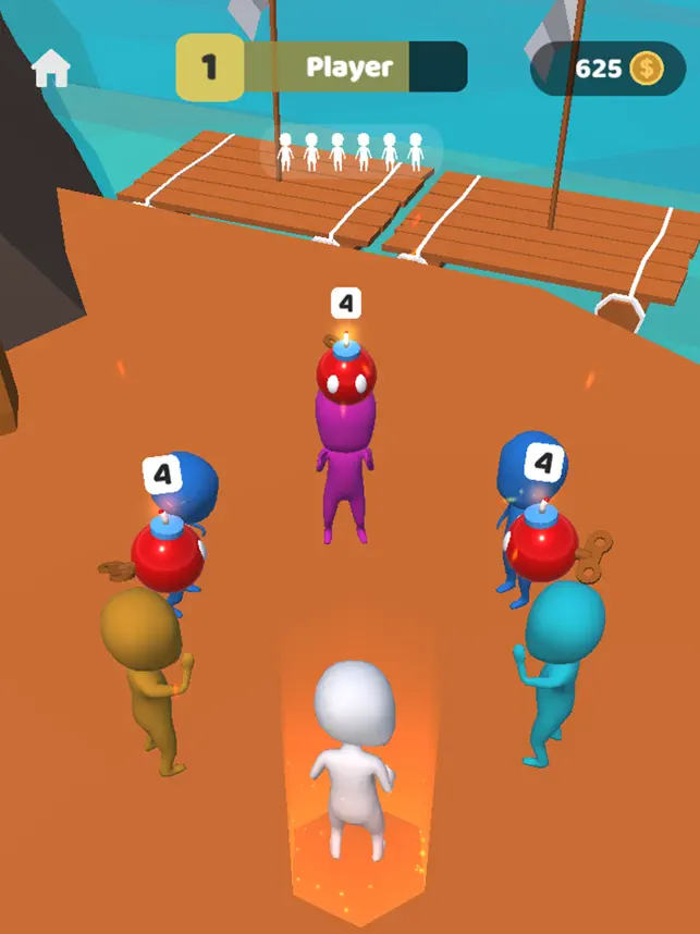 Bomb.io 3D, game for IOS