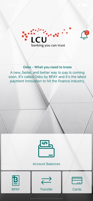 LCU - Banking App