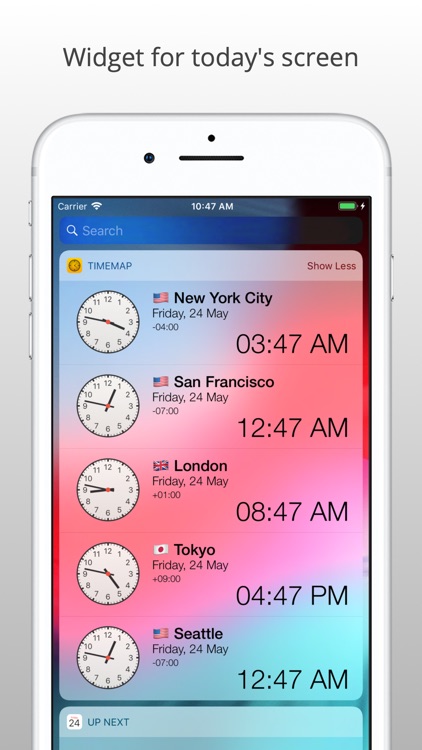 TimeMap - Visual World Clock screenshot-5