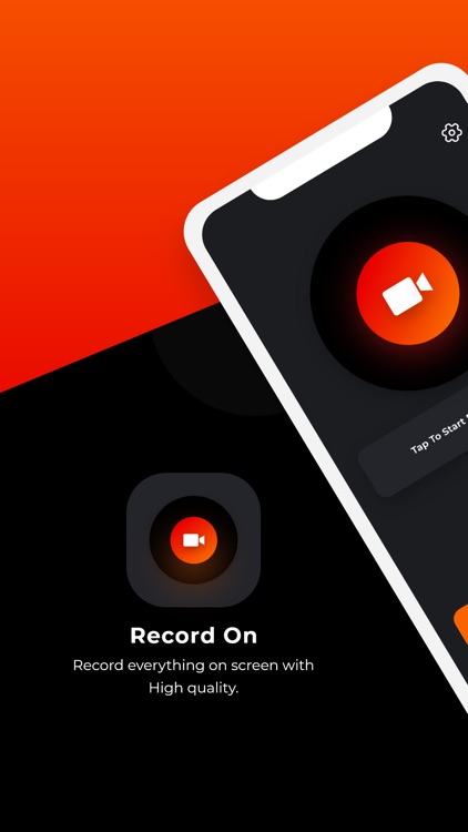 Record On -> Screen Recorder