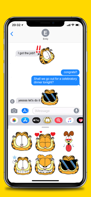 Garfield Emojis(圖2)-速報App