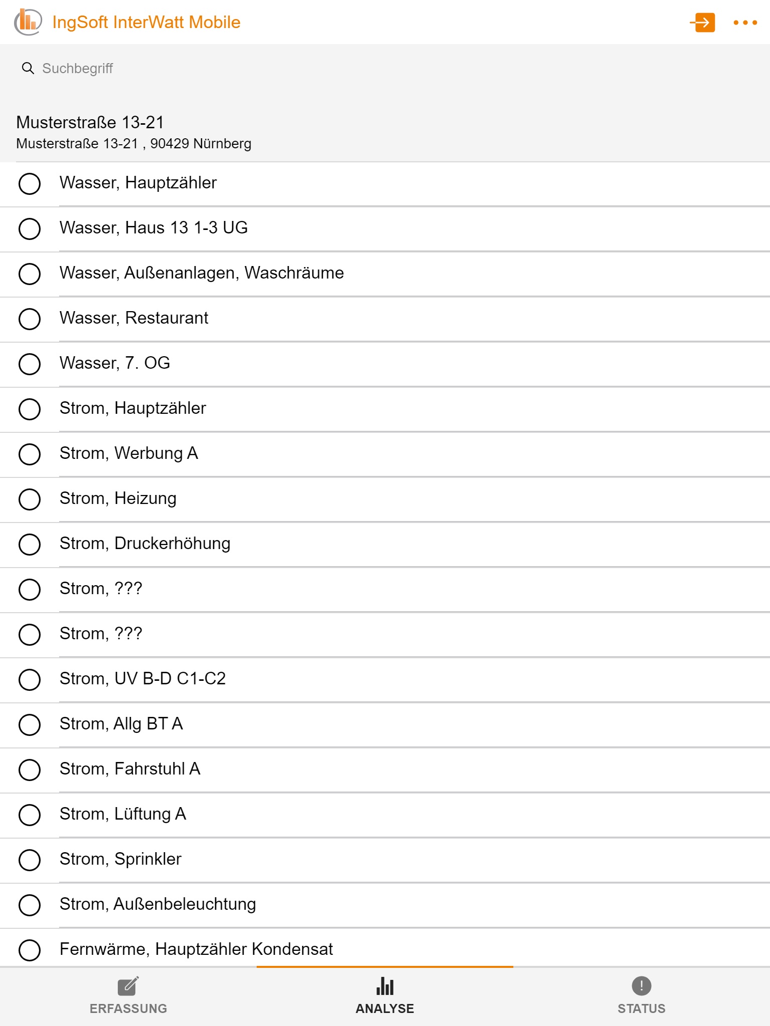 IngSoft InterWatt Mobile screenshot 3