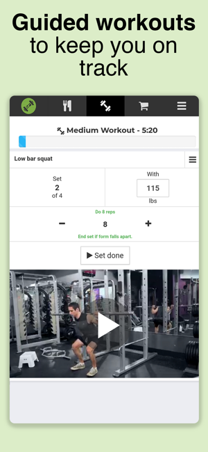 SF Meal & Workout Planner(圖3)-速報App