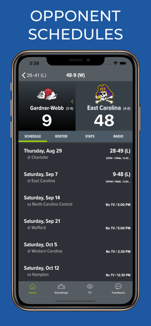 East Carolina Football App(圖8)-速報App