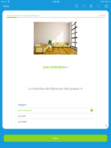 VocApp French: Learn Language screenshot 4