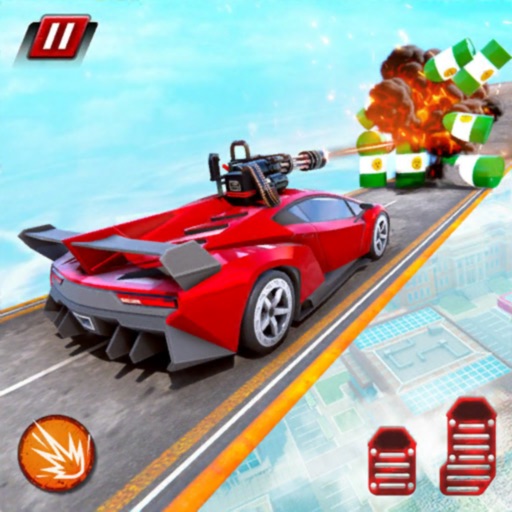 Crazy Shooting Car Stunts Sim