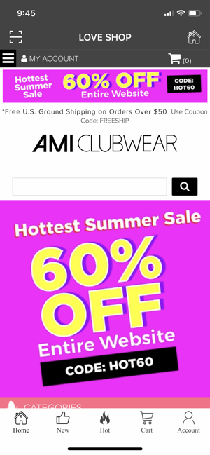 AMI CLUBWEAR