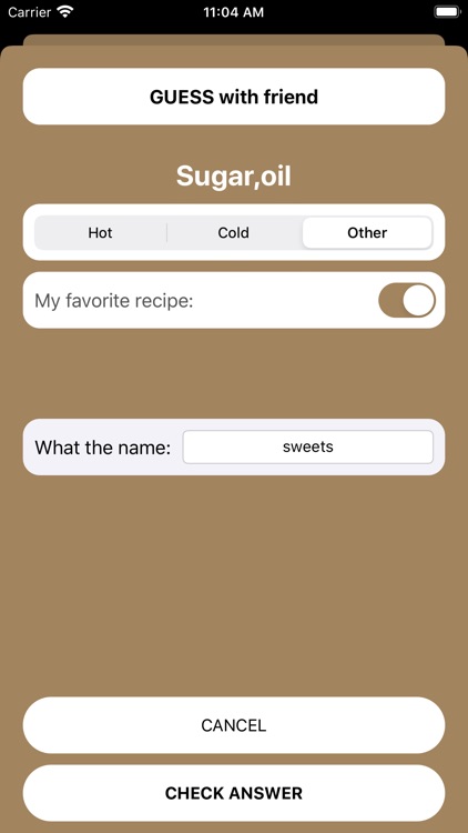 Guess the recipe with friend screenshot-3