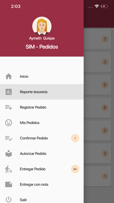 SIM Pedidos screenshot 3
