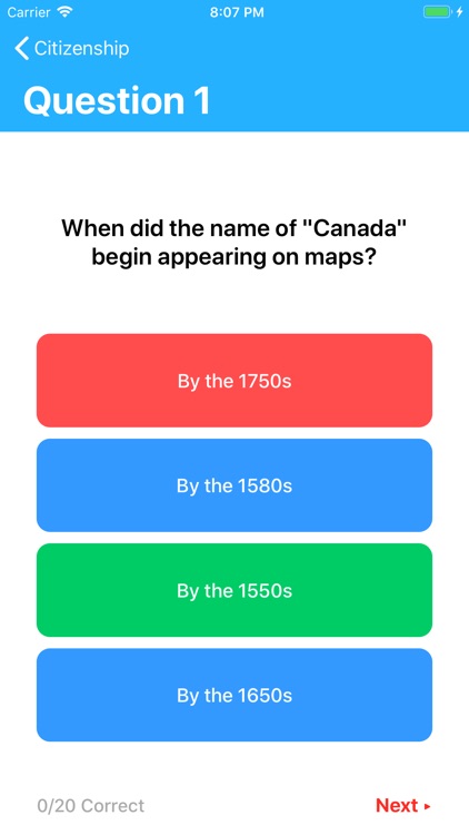 Citizenship Quiz Of CA