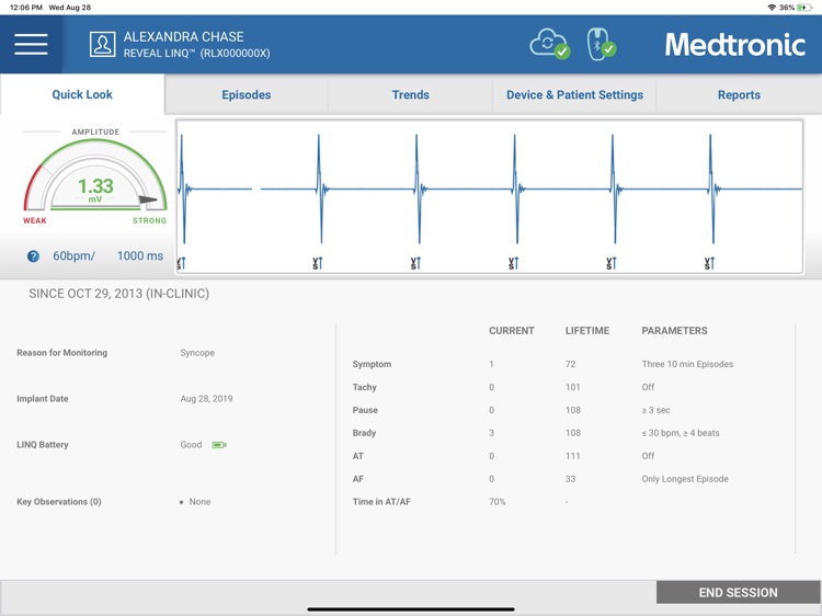 Reveal LINQ™ Mobile Manager CA