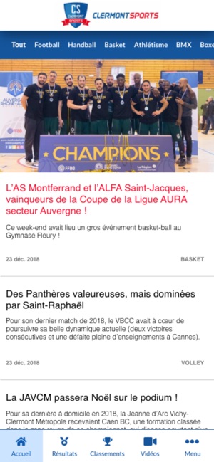 Clermont Sports(圖4)-速報App