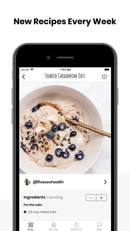 FIVESEC HEALTH: Vegan Recipes screenshot-3