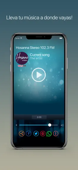 Game screenshot Hosanna Stereo 102.3 FM apk