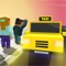 Pick up passengers as a taxi driver, race your way carefully in traffic and drop off passengers at the next bus stop