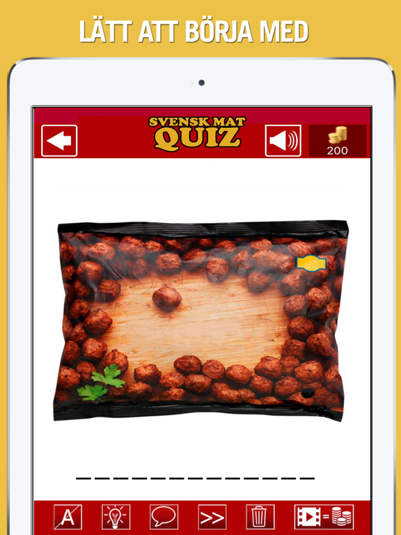 Fasit quiz app norsk mat Logo Quiz