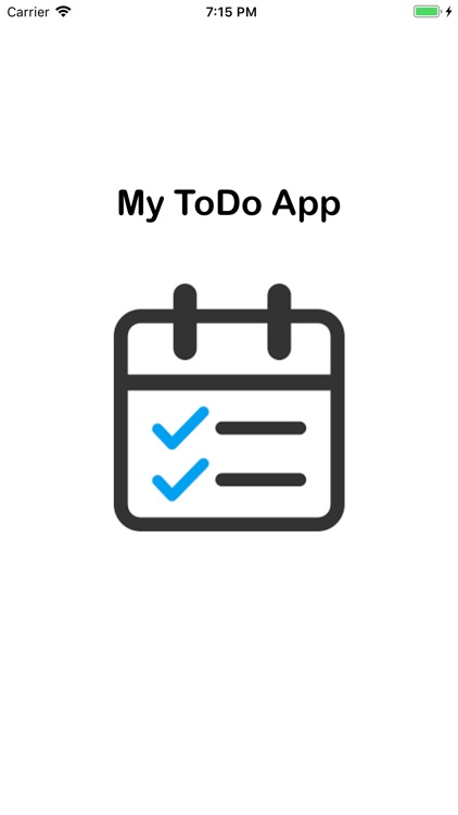 My ToDo App