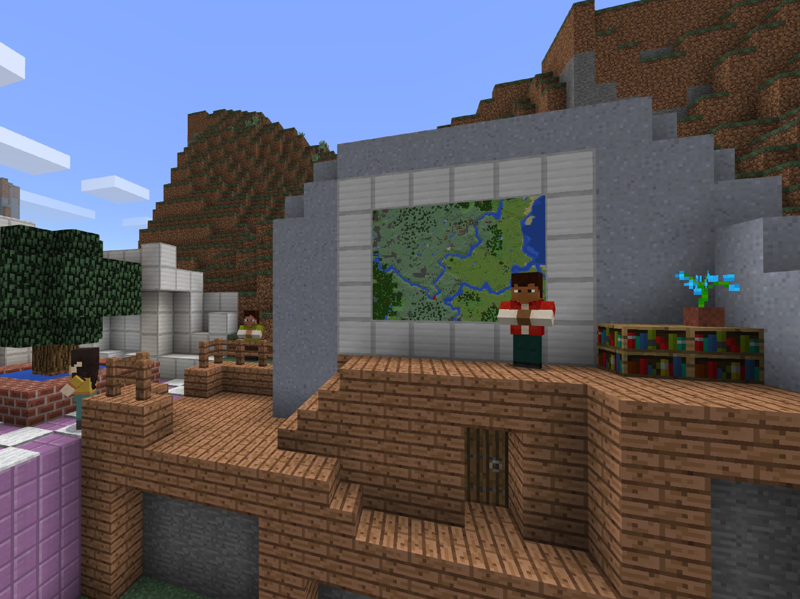Screenshot do app Minecraft: Education Edition