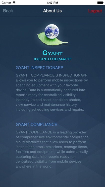 Gyant Inspectionapp