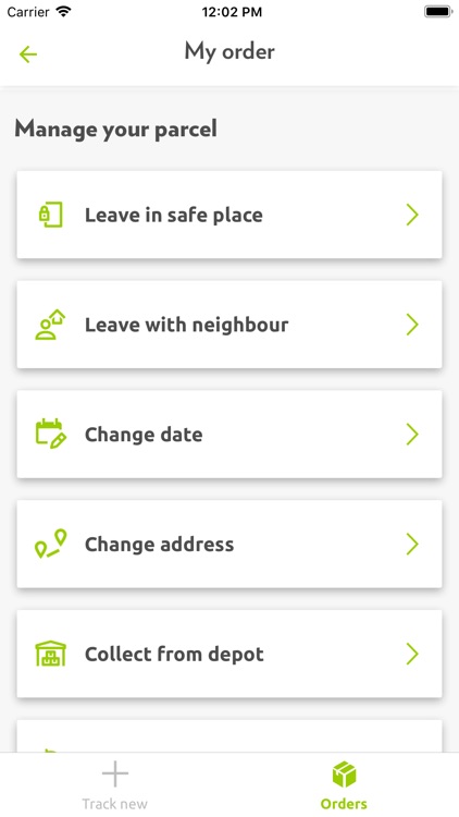 Yodel parcel manager screenshot-5
