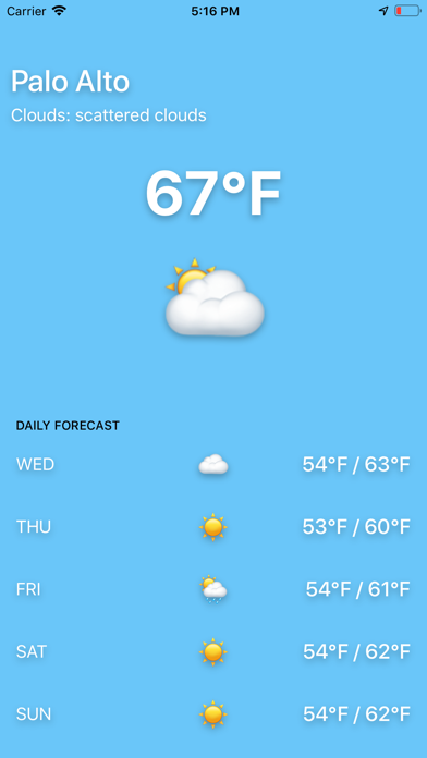 Emoji Weather Screenshot 1