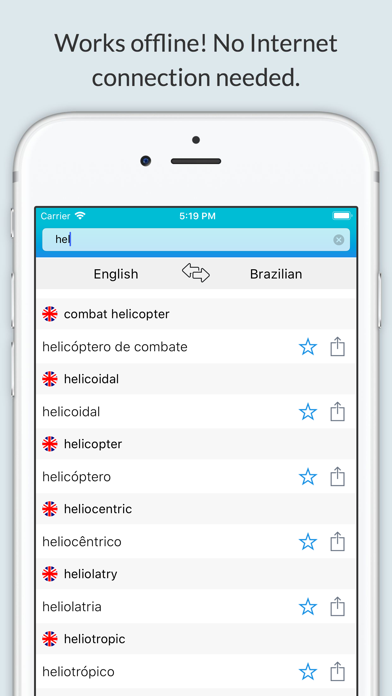 English Brazilian Dic... screenshot1