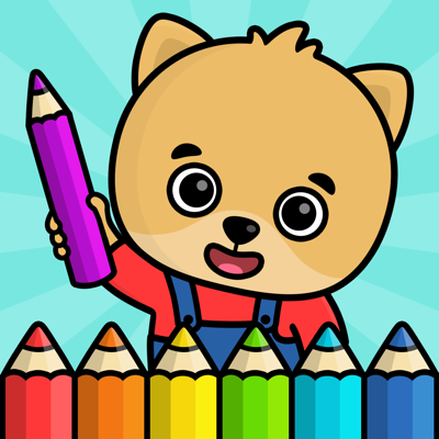Baby coloring book for kids 2+ ➡ App Store Review ✅ ASO ...