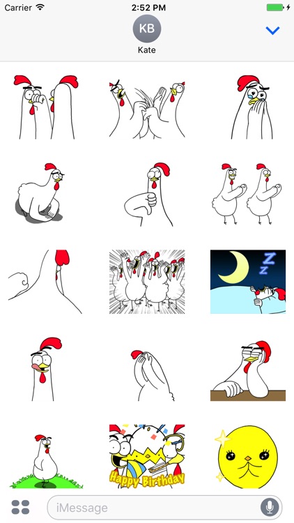 Chicken Bro 7 Sticker Pack