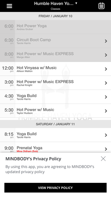 Humble Haven Yoga screenshot 2