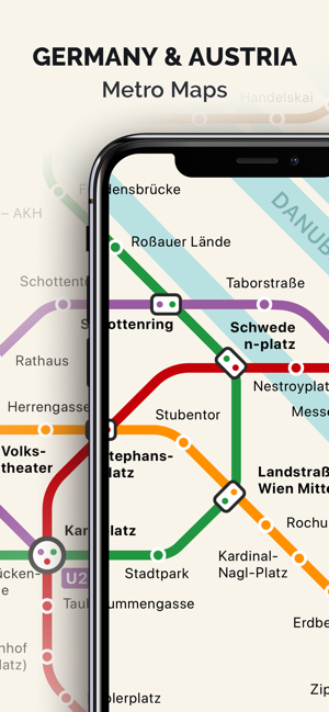 德國和奧地利捷運地圖(圖1)-速報App