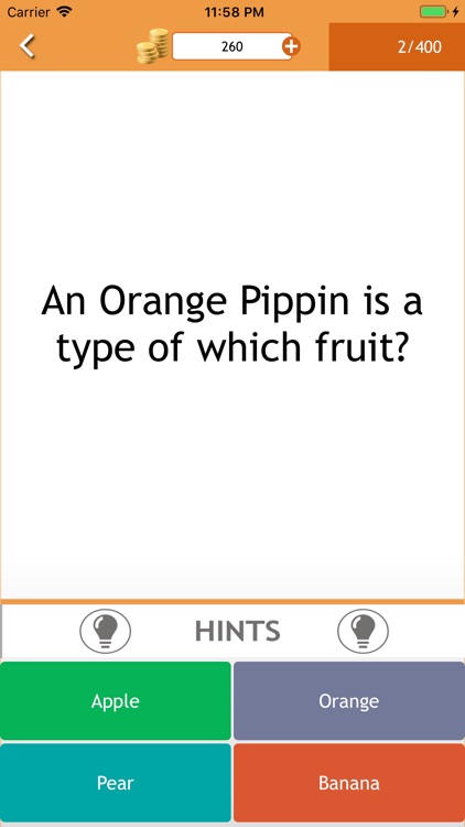 Fruit and Veg Quiz