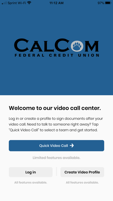 How to cancel & delete CalCom Video Banking from iphone & ipad 1