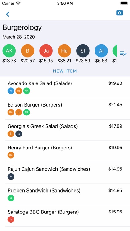 Rece - Bill Splitter