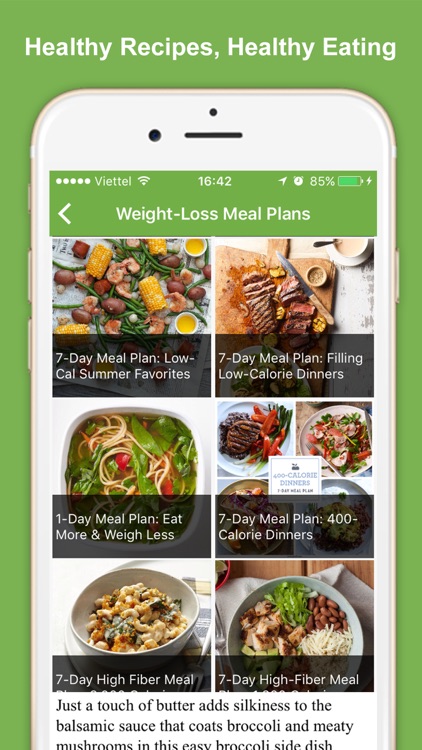 Healthy Eating Meal Plans