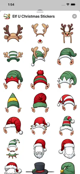 Game screenshot Elf U Christmas Stickers mod apk