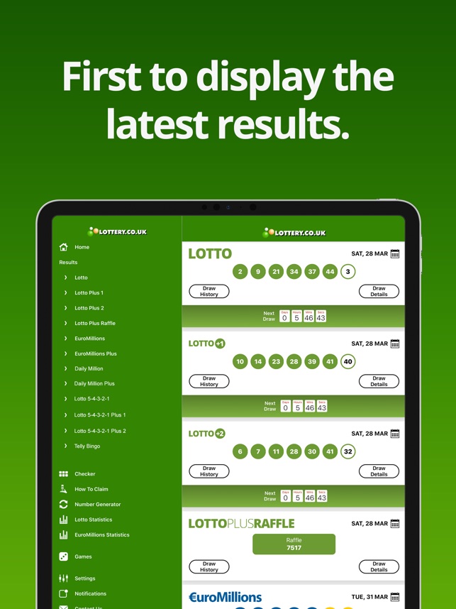 irish lotto daily millions stats