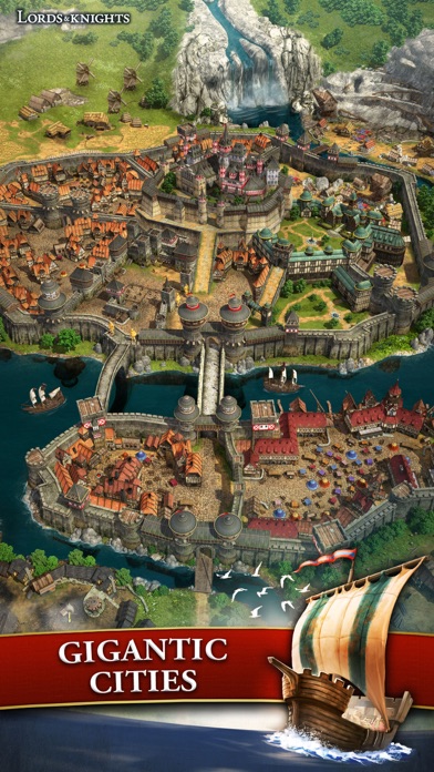 Lords & Knights - Medieval Strategy MMO Screenshot 5