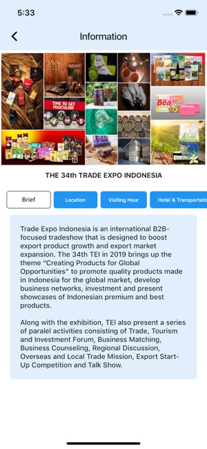 Trade Expo Indonesia 34th 2019(圖2)-速報App