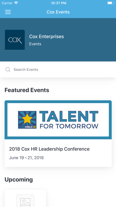 Cox Enterprises Events screenshot 2