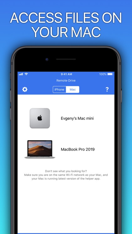 Remote Drive for Mac